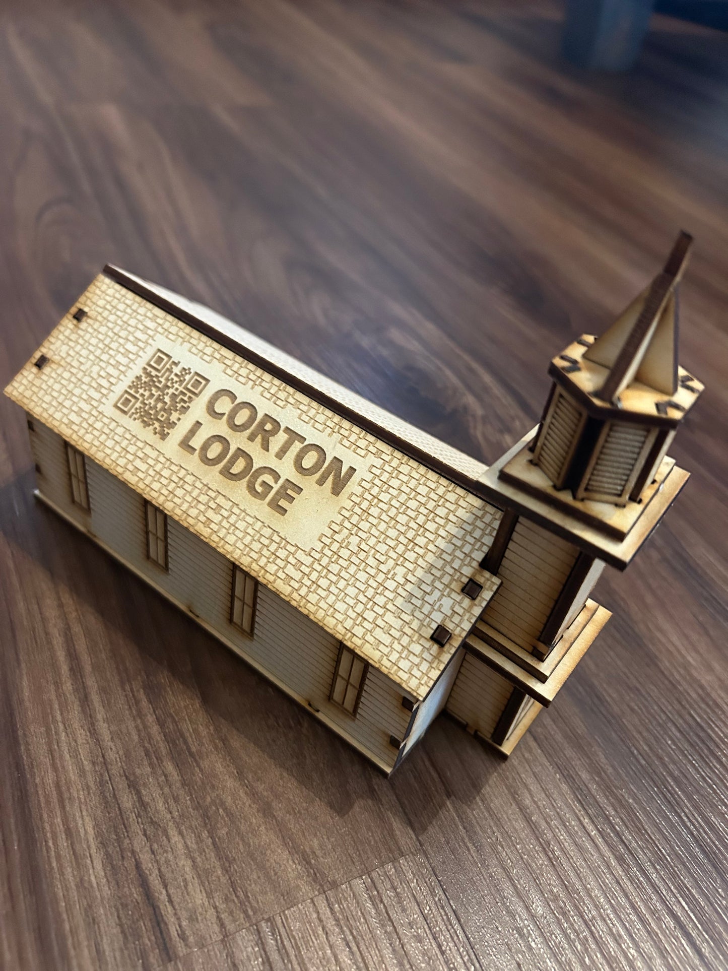 Mini Corton Lodge storage box - Fully Assembled